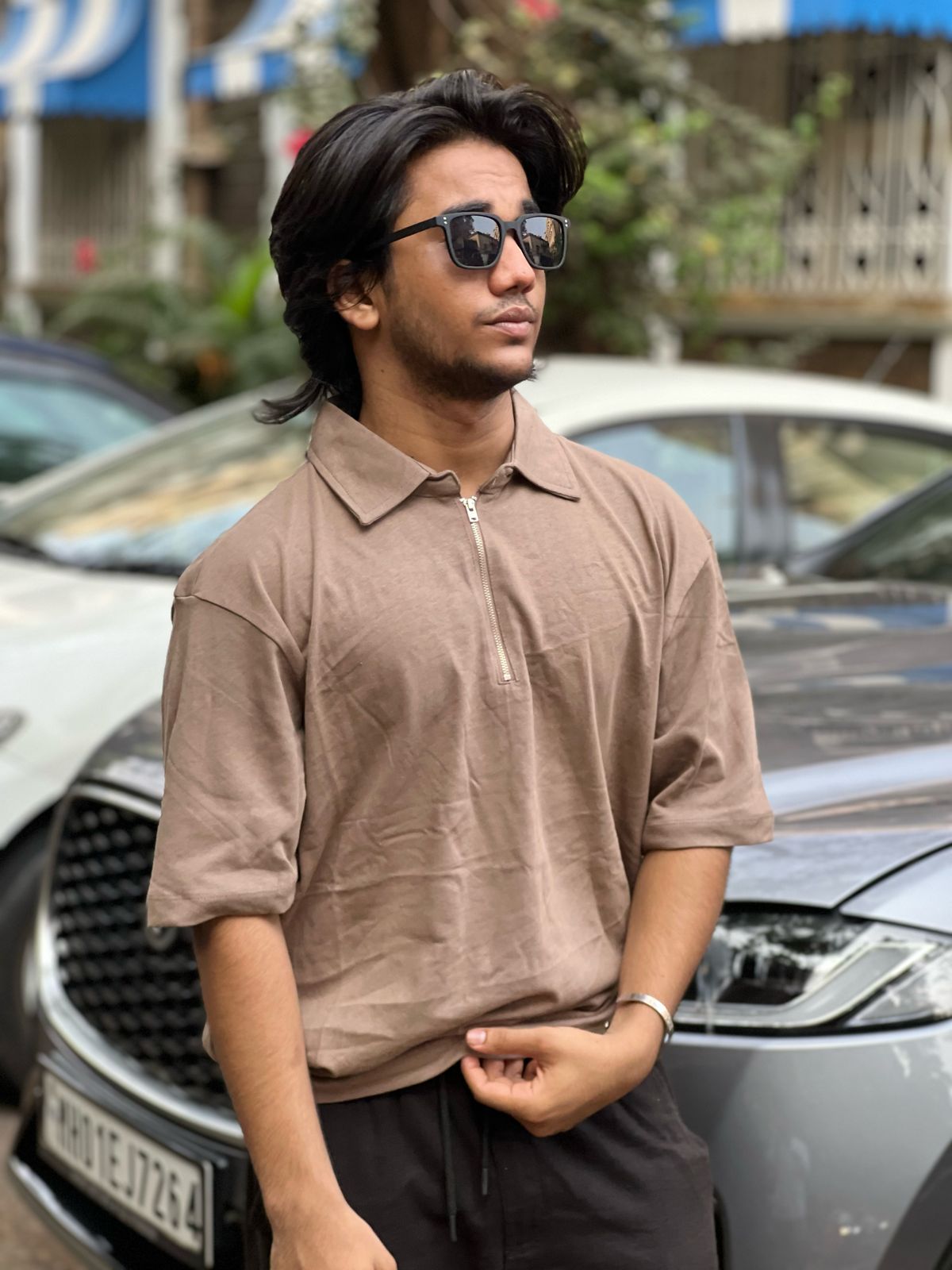 Old Money half sleeve collar tshirt